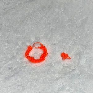 The ring is optional. It can be smaller or bigger if needed. BLACK FRIDAY 40% of